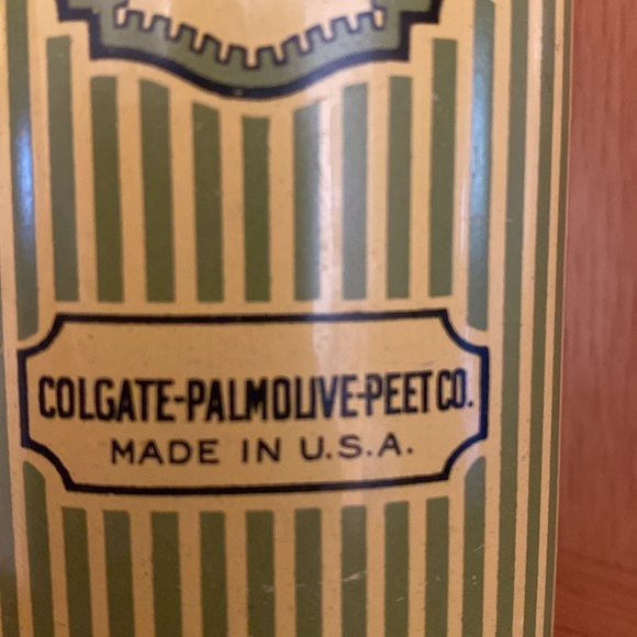 Vintage Palmolive After Shave Talc for Men Advertising Tin - Picture 7 of 16